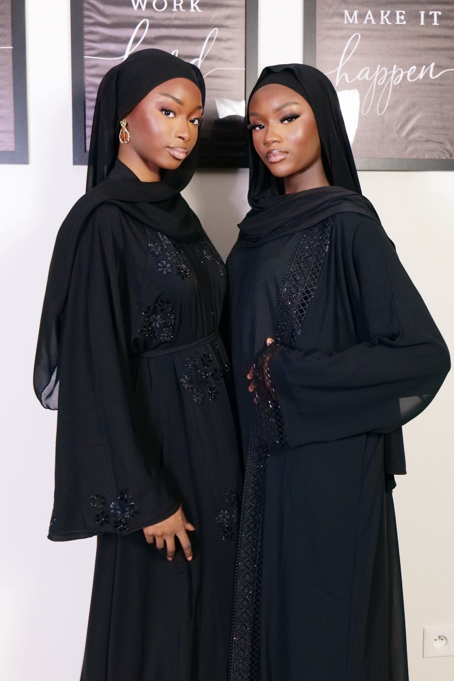 Abayah Khaleeji Zahara