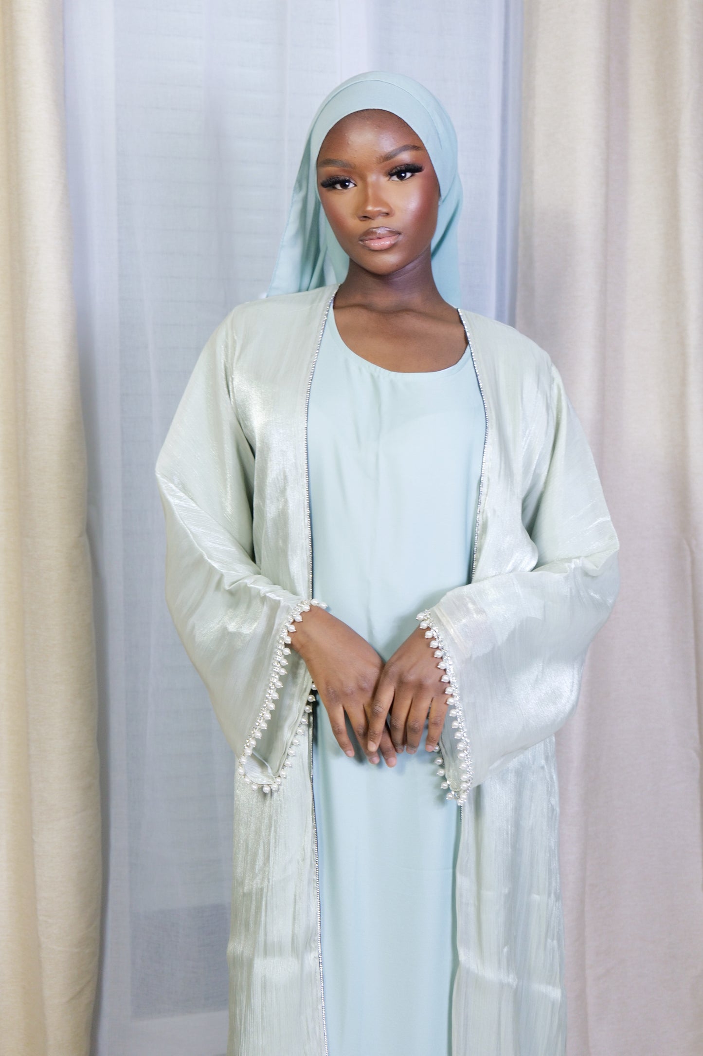 Pearl Abaya Set