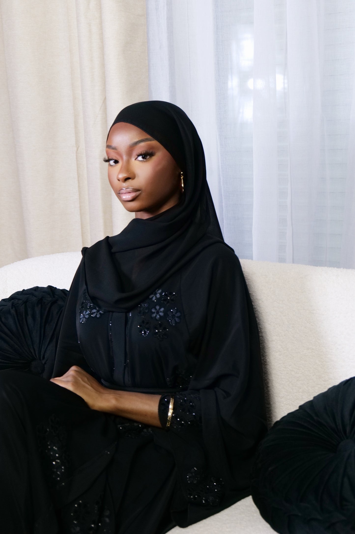 Abayah Khaleeji Zahara