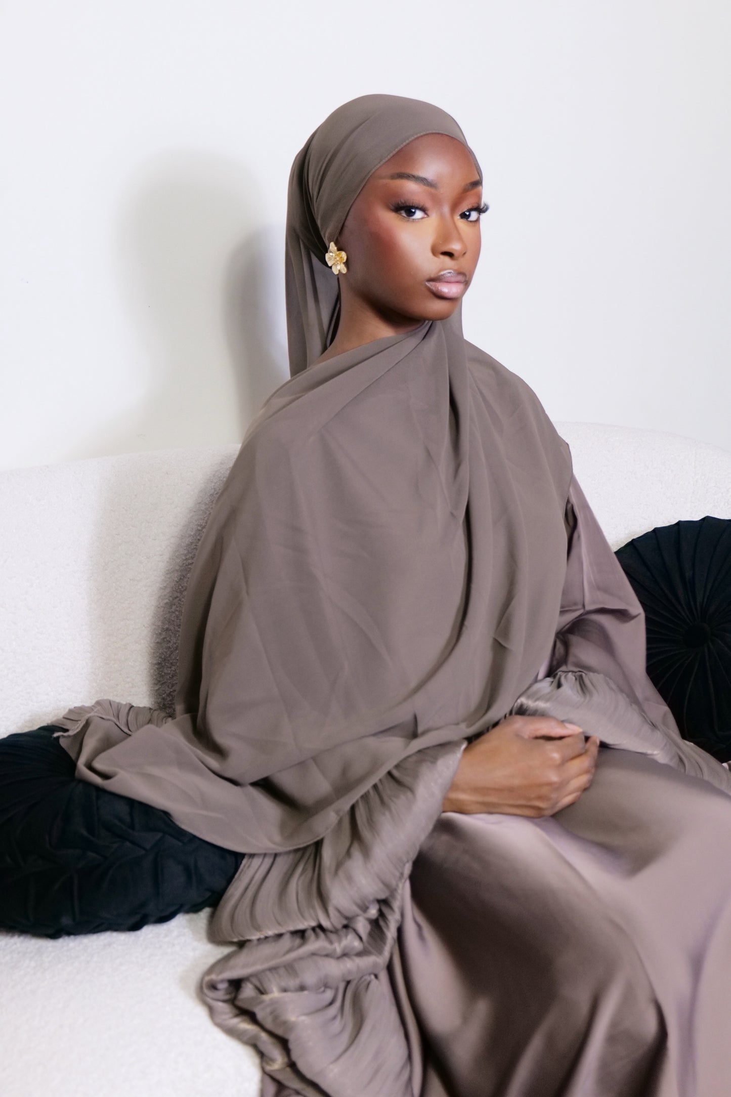 Abaya Farasha Chocolat