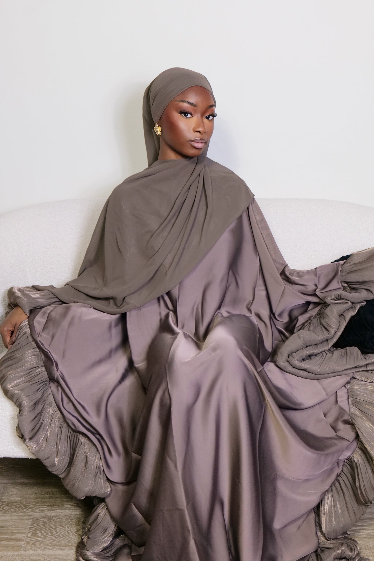 Abaya Farasha Chocolat